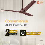 Orient Electric Apex-FX Ceiling Fan | 1200mm BEE Star Rated Ceiling Fan | Strong and Powerful Ceiling Fan | Outstanding Performance | 2 Years Warranty