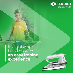 Bajaj DX 2 600-Watt Light Weight Dry Iron (Grey)