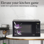 LG 20 L Solo Microwave Oven (Black, With Health Plus Menu & Steam Clean)